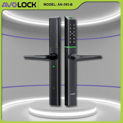 Khóa cửa thông minh cửa nhôm Avolock AN-395-B